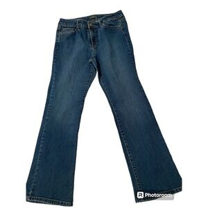 Women's Petite, Stretch, Boot Cut, Medium Weight Denim,‎ Covington, Size 10